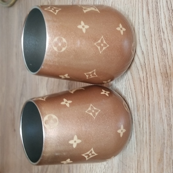 Stainless Steel Monogram Cups - Picture 2 of 9